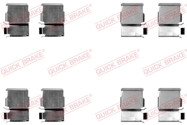 Accessory Kit, disc brake pad